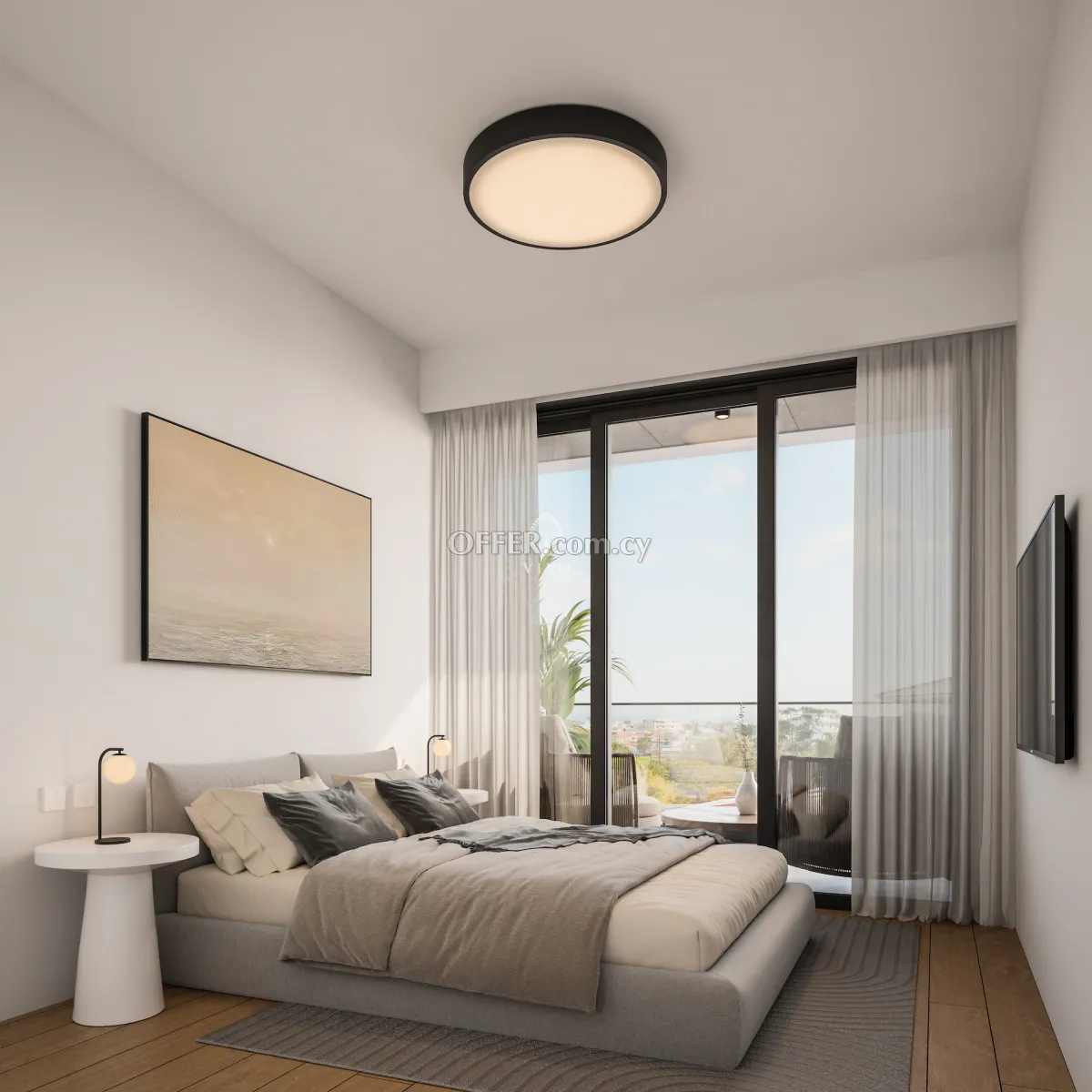 THREE BEDROOM TOP FLOOR APARTMENT WITH ROOF GARDEN IN KATHOLIKI - LIMASSOL - 8