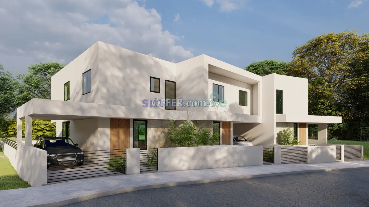 3 Bedroom Semi-Detached Villa For Sale Kalavasos Larnaka - 1