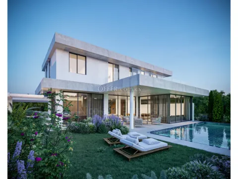 New modern four bedroom villa with pool in Carolina Park area of Latsia - Main Photo