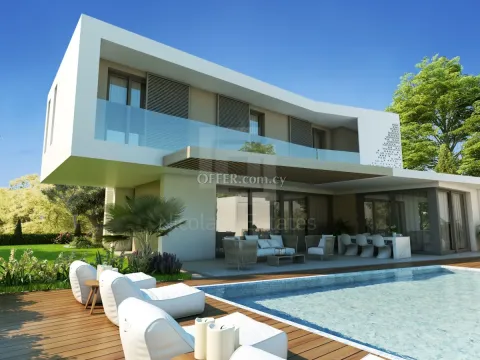 New modern three bedroom house in Carolina Park area of Latsia - Main Photo