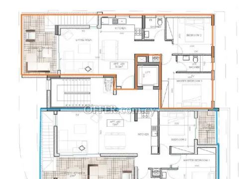 Apartment (Penthouse) in Larnaca Port, Larnaca for Sale - 7