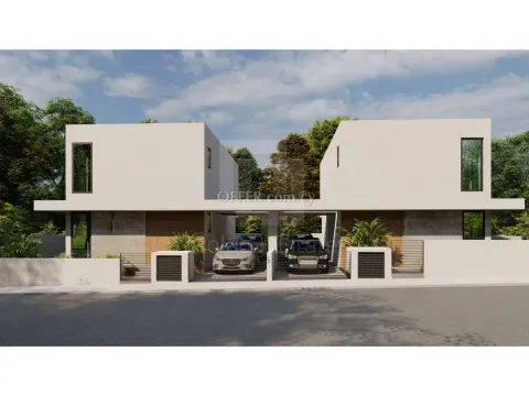Brand new 4 bedroom semi detached house under construction in Kalavasos - Main Photo