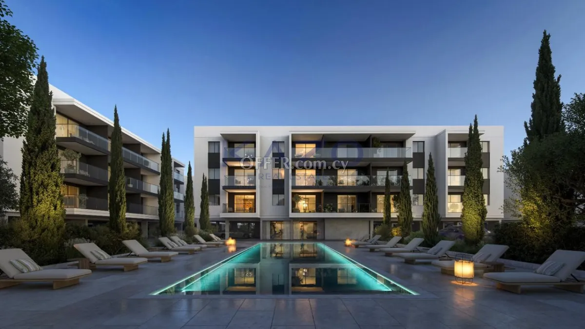 Modern One Bedroom Apartment in Resort like Green Asomatos Area - 11