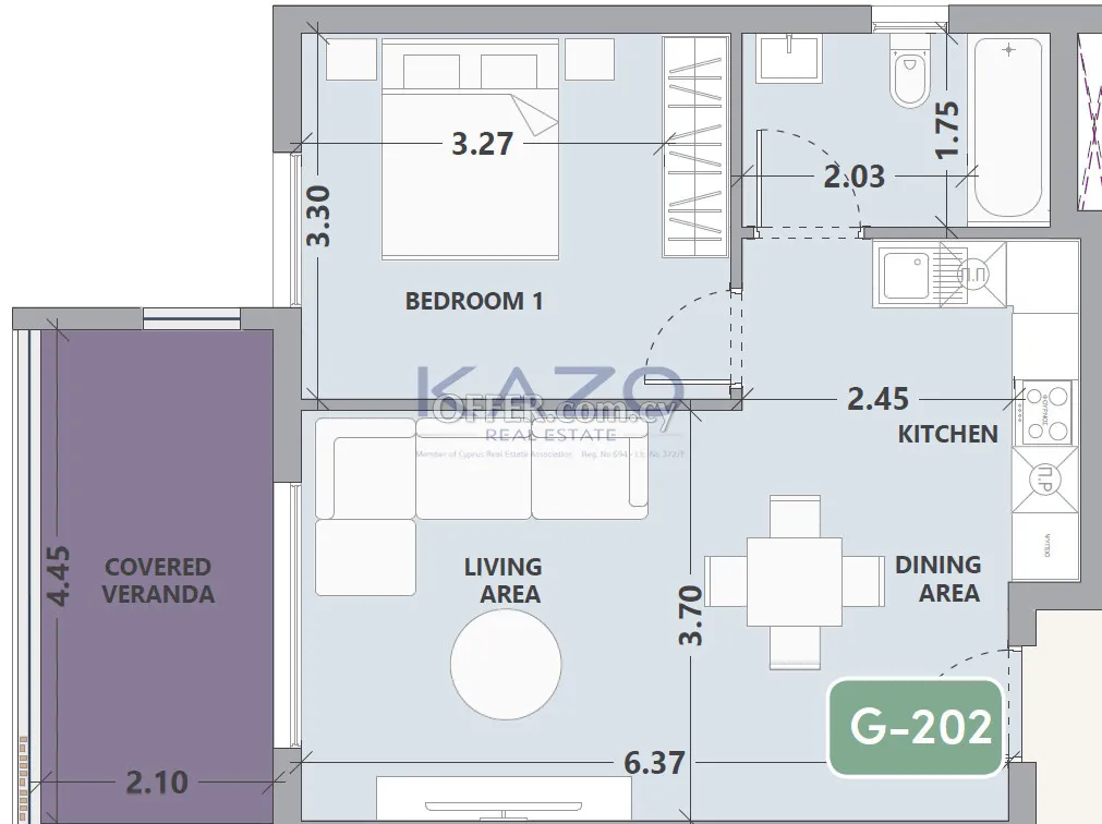 Beautiful Top Floor Apartment with Gym in Green Asomatos - 10