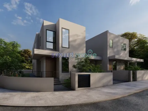 4 Bedroom Link Detached Villa  For Sale Kalavasos Larnaka - Main Photo