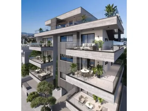 Almost completed three bedroom penthouse plus extra room on the roof garden in Kato Polemidia area - Main Photo
