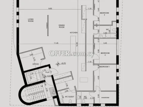 Commercial (Office) in Omonoias, Limassol for Sale - Main Photo