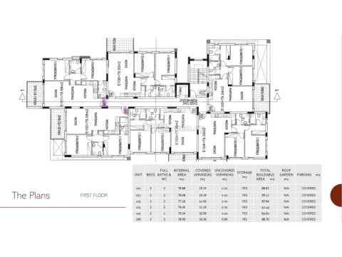 Brand New Two and Three Bedroom Apartments for Sale in Paralimni Ammochostos - 9