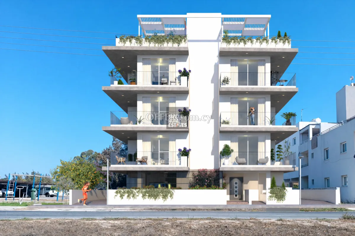 Modern Two Bedroom Apartment with Roof Garden in Deryneia - 4