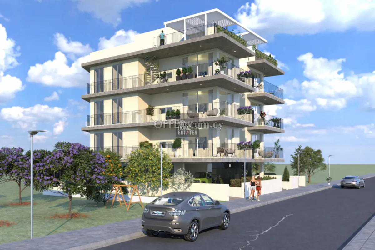 Modern Two Bedroom Apartment with Roof Garden in Deryneia - 3