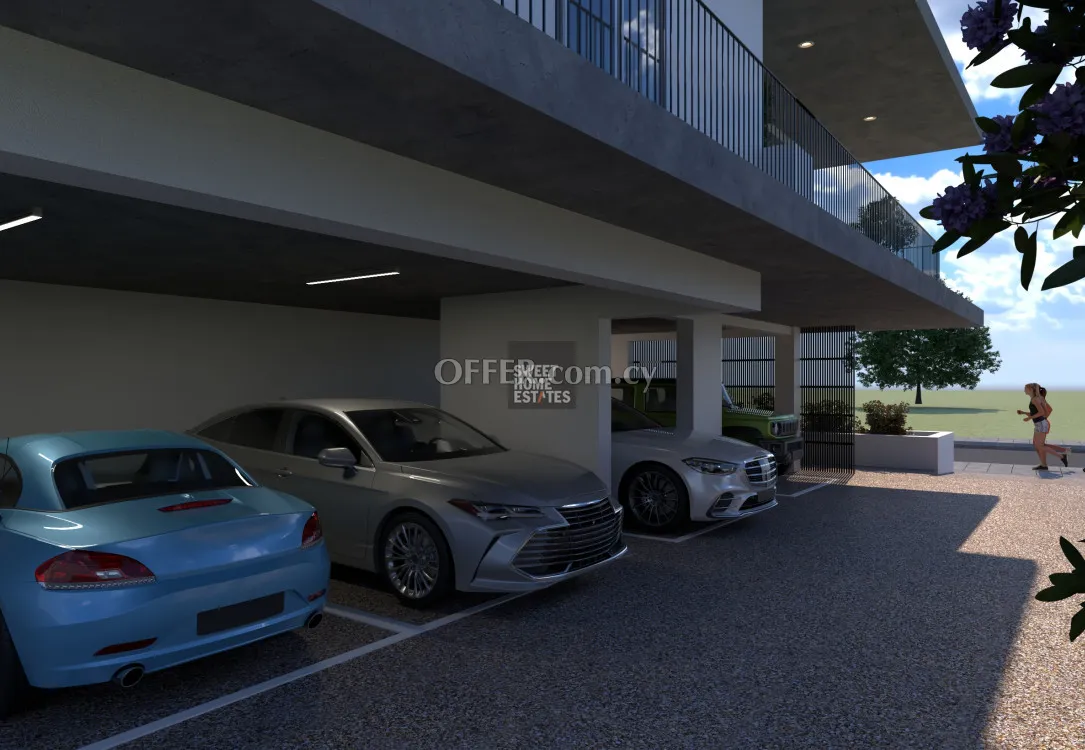 Modern Two Bedroom Apartment with Roof Garden in Deryneia - 2