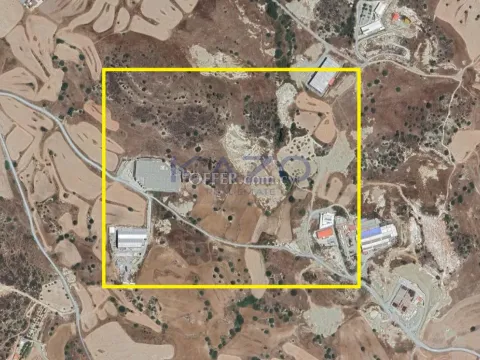 Industrial Field Plot for Sale in Monagroulli (Right of Way) - Main Photo