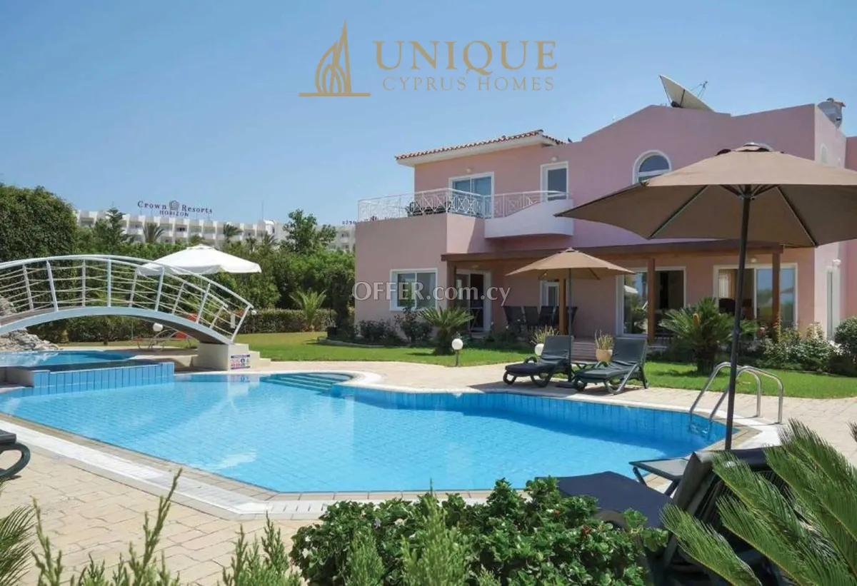 4 Bedroom Villa for Sale in Coral Bay, Paphos | Sea View Property Near Sandy Beach - 11