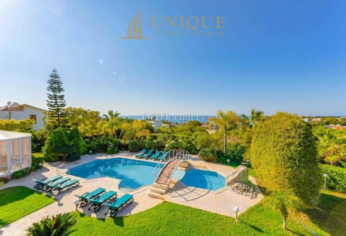 4 Bedroom Villa for Sale in Coral Bay, Paphos | Sea View Property Near Sandy Beach - 10
