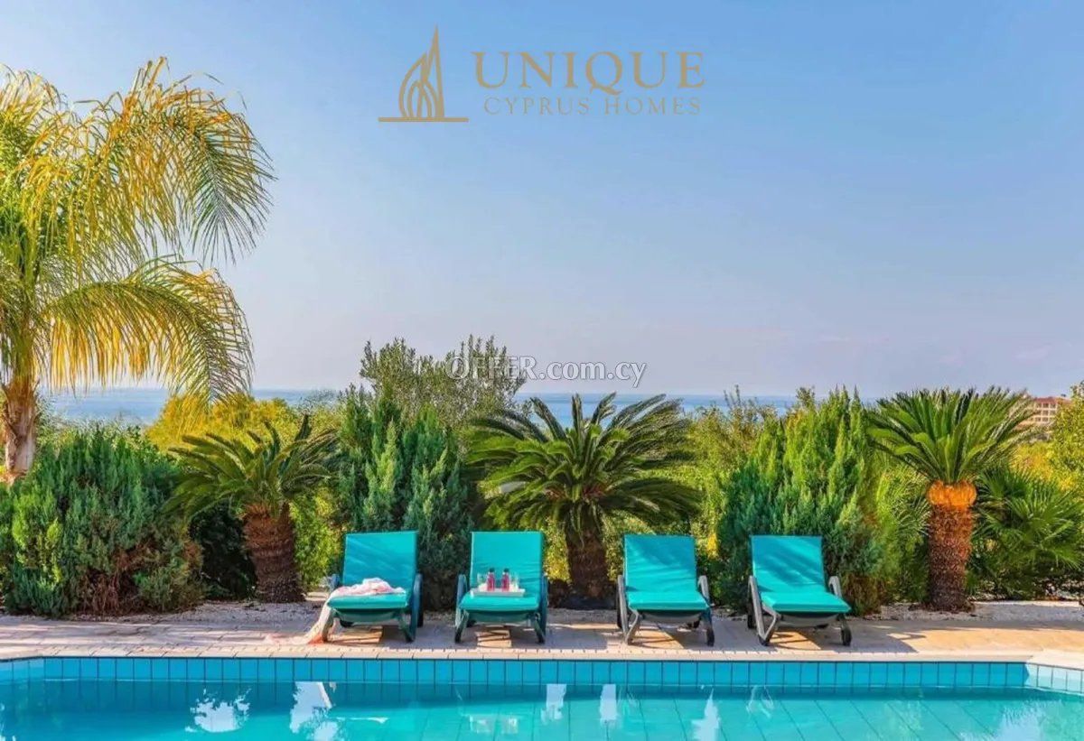4 Bedroom Villa for Sale in Coral Bay, Paphos | Sea View Property Near Sandy Beach - 8