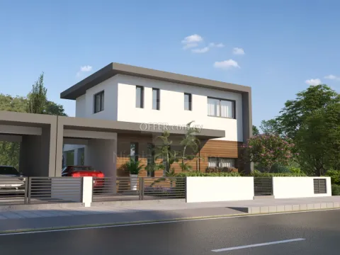 Brand new three bedroom house in Vergina area of Aradippou Larnaca - Main Photo