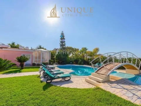 4 Bedroom Villa for Sale in Coral Bay, Paphos | Sea View Property Near Sandy Beach - Main Photo