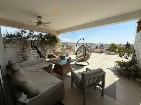 Furnished Three Bedroom Penthouse in Central Paphos with beautiful 360-degree panoramic view - Main Photo