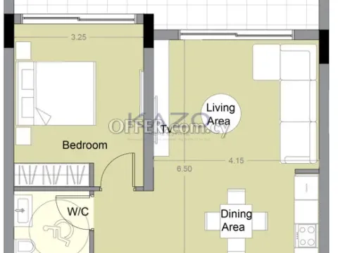 Elegant One Bedroom Apartment in Agios Athanasios Community - 11