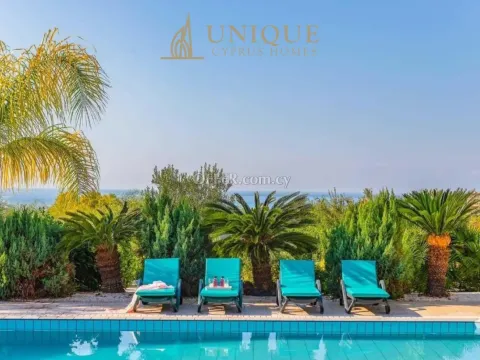 4 Bedroom Villa for Sale in Coral Bay, Paphos | Sea View Property Near Sandy Beach - 8