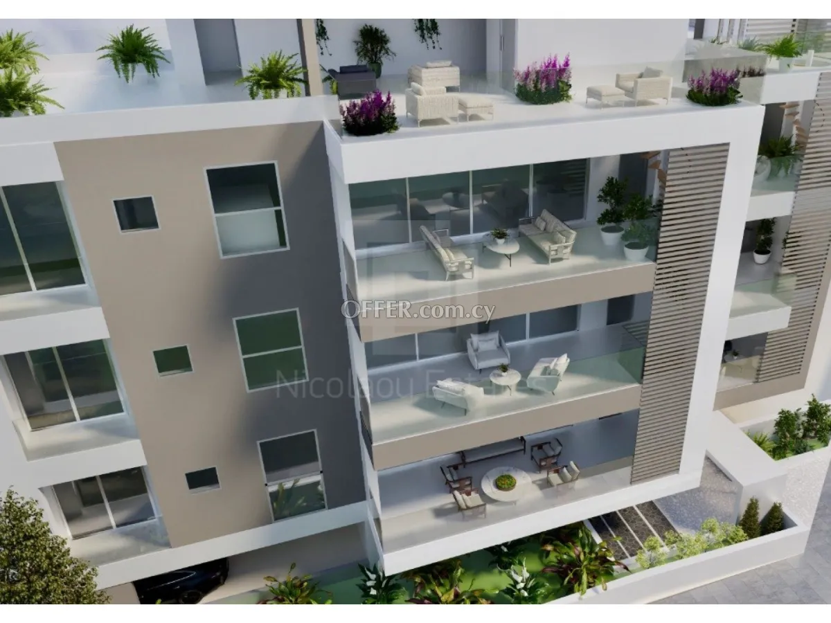Brand new two bedroom penthouse apartment in Ekali area Limassol - 1