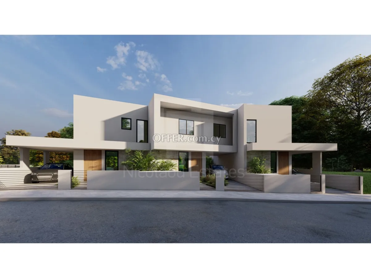 Brand new 3 bedroom semi detached house under construction in Kalavasos - 7