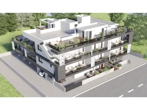 Brand New Two plus One Bedroom Apartment with Roof Garden for Sale in Aradippou Larnaca - Main Photo