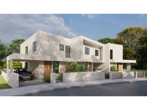 Brand new 3 bedroom semi detached house under construction in Kalavasos - Main Photo