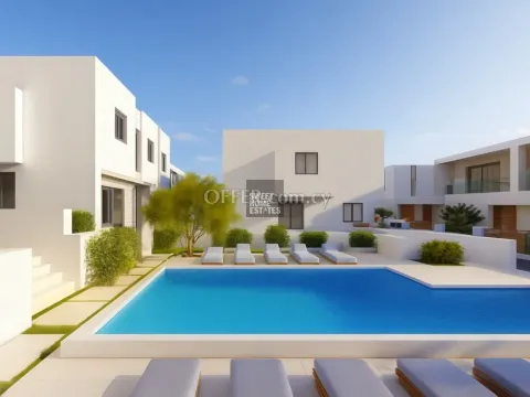 Three Bedroom Semi Detached Villa in Pegea,Paphos