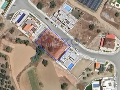 Large Parekklisia Building Plot For Sale 778m2 with Building Permit - Main Photo