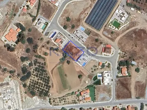 Large Parekklisia Building Plot For Sale 778m2 with Building Permit - 2