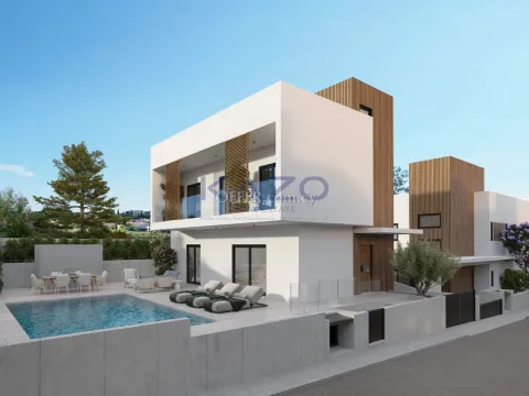Modern Parekklisia Villa with Pool Three Bedrooms - 13