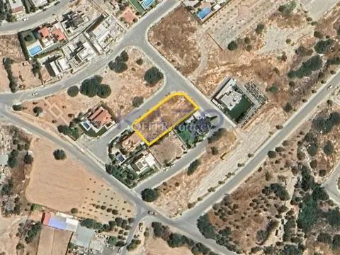Large Mouttagiaka Building Plot for Sale 1112m2 - 2