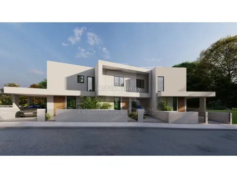 Brand new 3 bedroom semi detached house under construction in Kalavasos - 7