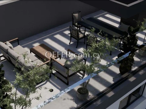 2 Bedroom Penthouse with Roof Garden in Agios Athanasios Area