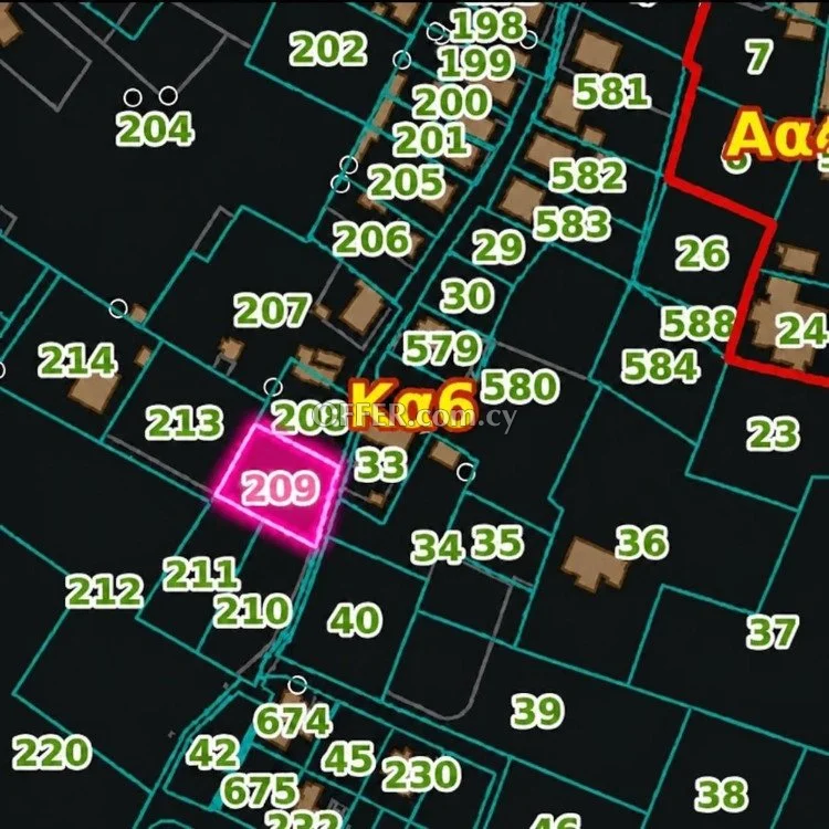 Land, Plot 1115 sq.m for Sale, Avgorou, Price: Negotiable - 2