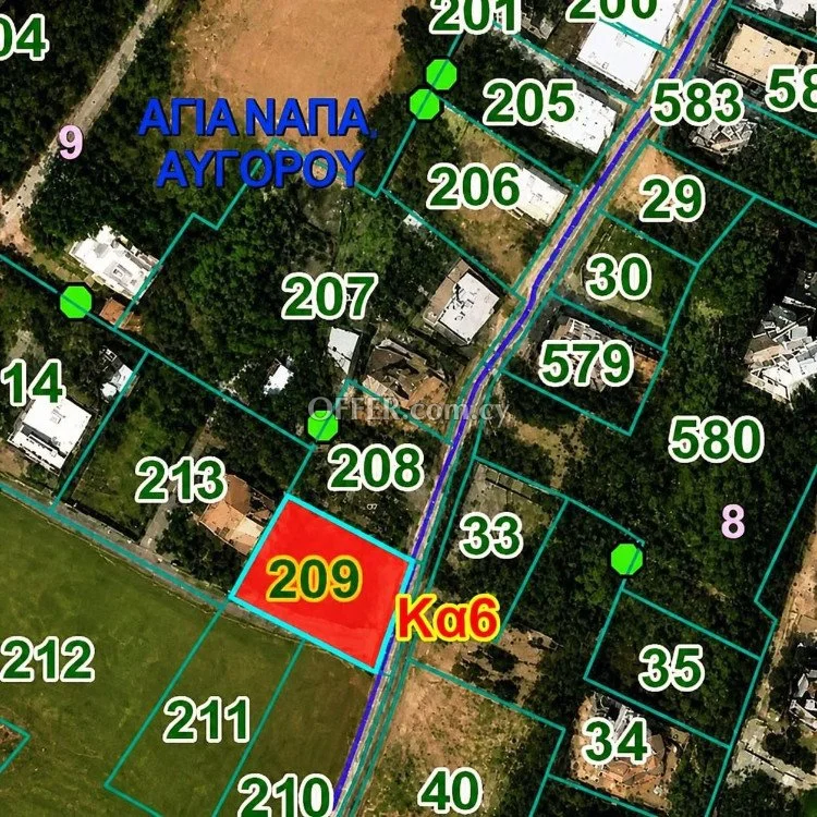 Land, Plot 1115 sq.m for Sale, Avgorou, Price: Negotiable - 3
