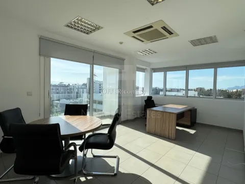 Whole 4th floor penthouse Office for rent in a modern building in Strovolos - Main Photo
