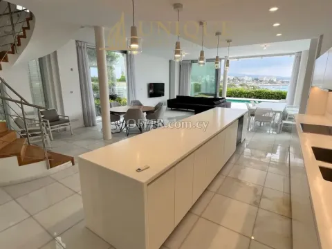 Sea Front Villa with Pool - 3