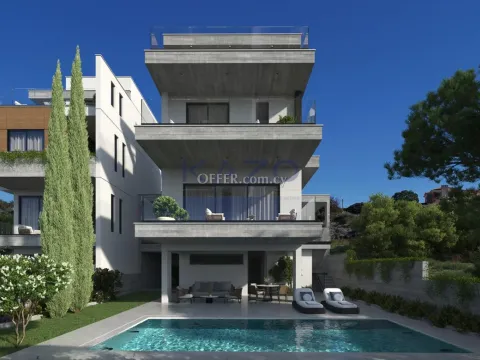Agios Athanasios Luxury Villa with Sea View, Pool and Gym - 9