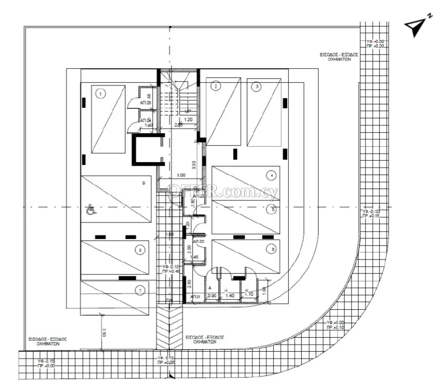 Apartment (Penthouse) in Agioi Anargyroi, Larnaca for Sale - 1