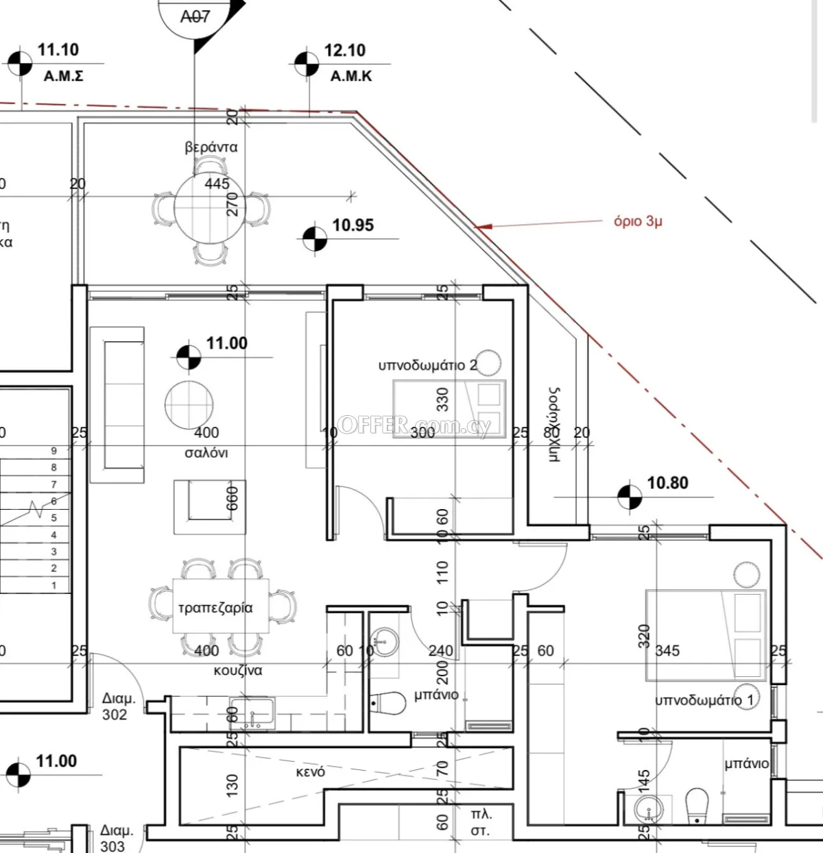 Apartment (Penthouse) in Agios Sylas, Limassol for Sale - 8