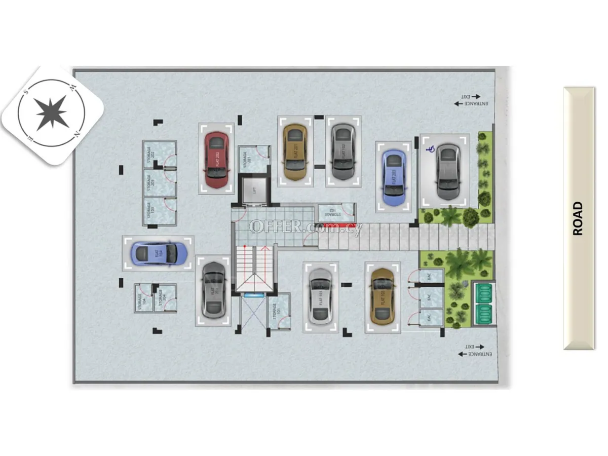 Brand New One Bedroom Apartments for Sale in Oroklini Larnaca - 5