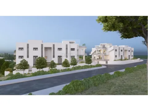 Brand new luxury 2 bedroom apartment with garden under construction in Agios Athanasios - Main Photo