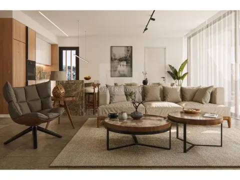 New modern two bedroom penthouse in Kato Polemidia area Limassol - 8