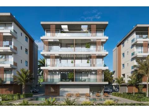 New modern one bedroom apartment pool and gym in Kato Polemidia area Limassol - 7