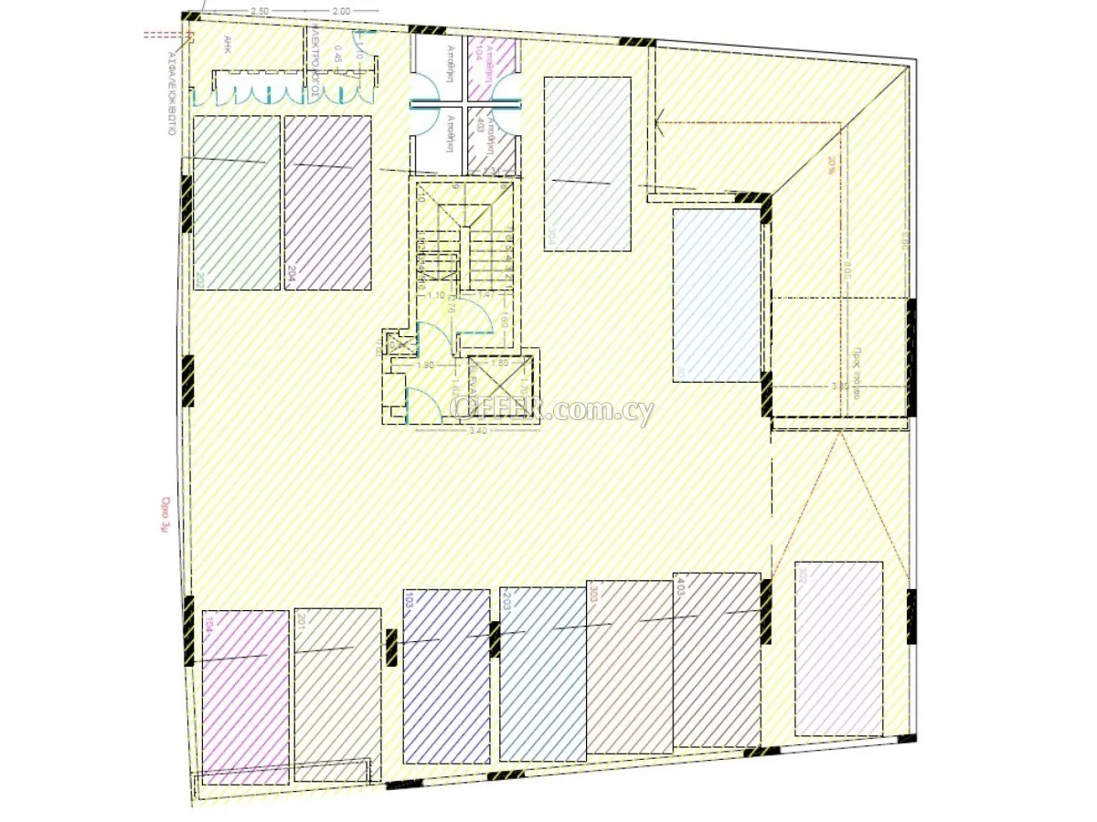 Brand new studio apartment in Palouriotisa area near Frederik University - 2