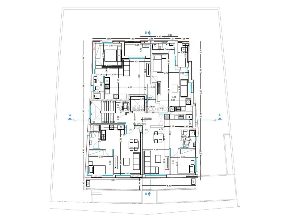 Brand new one bedroom top floor apartment in Palouriotisa area near Frederik University - 4