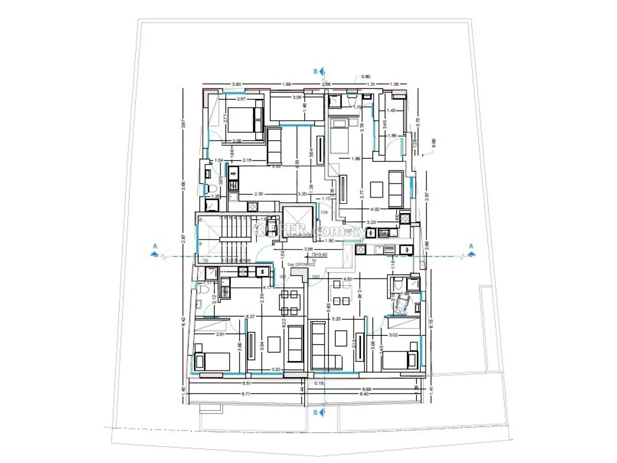 Brand new one bedroom apartment in Palouriotisa area near Frederik University - 4
