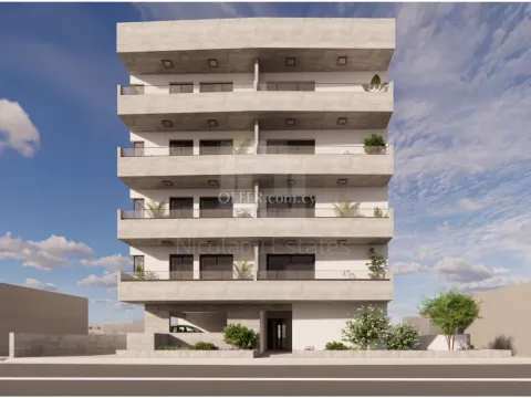 Brand new one bedroom top floor apartment in Palouriotisa area near Frederik University - Main Photo